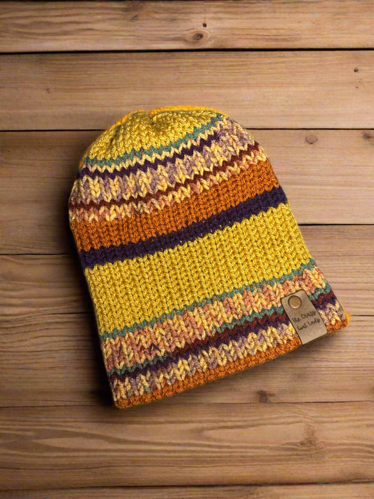 Nanas Attic Collection, Child Bonfire Beanie