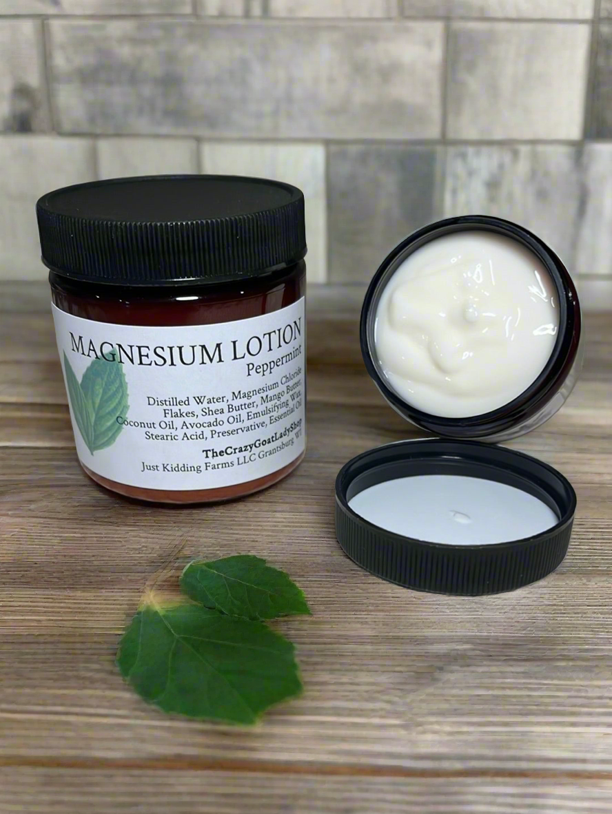 Magnesium Lotion, Peppermint