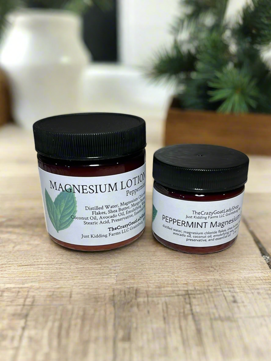 Magnesium Lotion, Peppermint