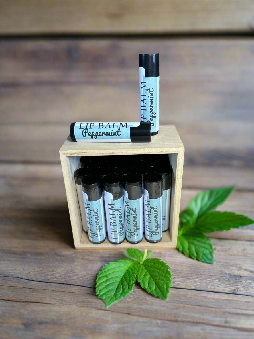 Natural Lip Balm Peppermint EO