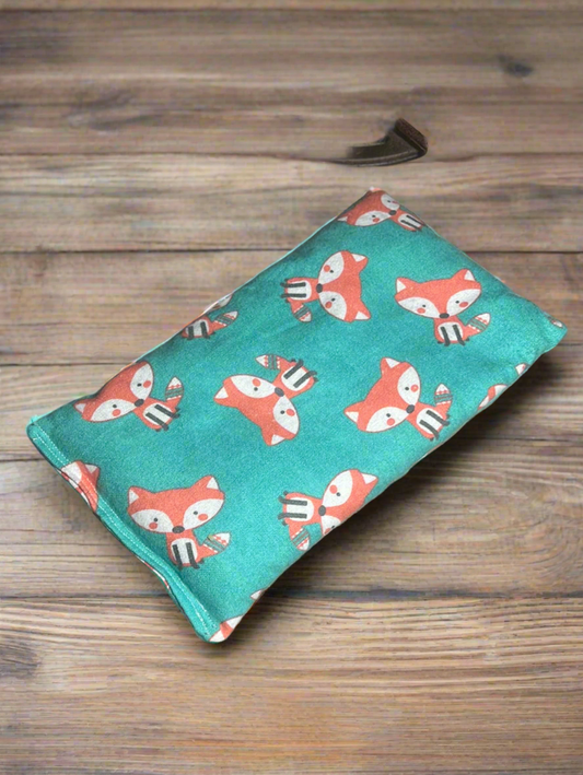 The Harlow Mini, Heat Therapy Rice Bag, Foxes