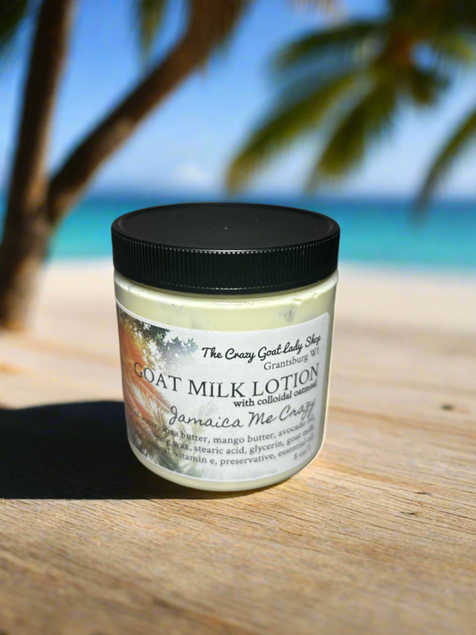 Goat Milk Lotion, Jamaica Me Crazy