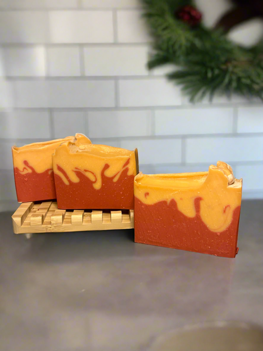 Tallow Soap, Cranberry Orange Spice