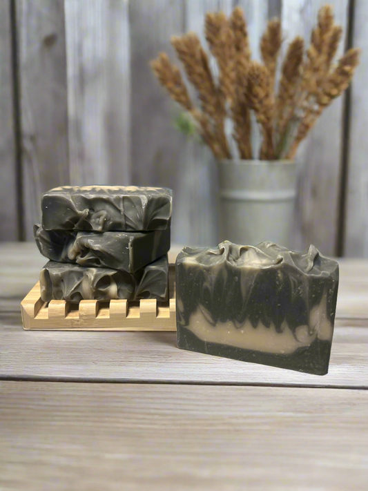 Handmade beer soap