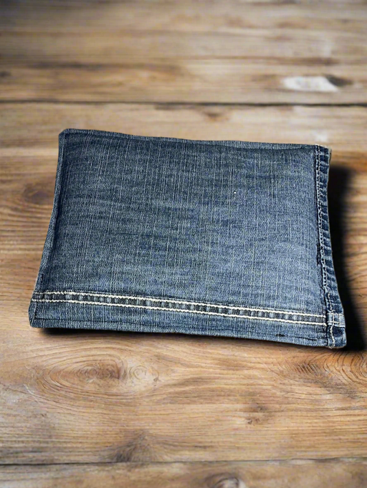 The Neddy Junior Bag, Heat Therapy Rice Bag, Denim