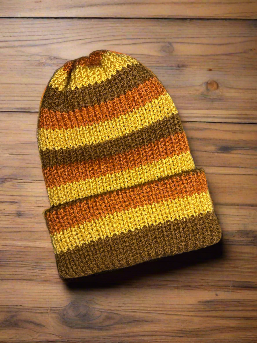 Beanie, Adult Mens (stripe)