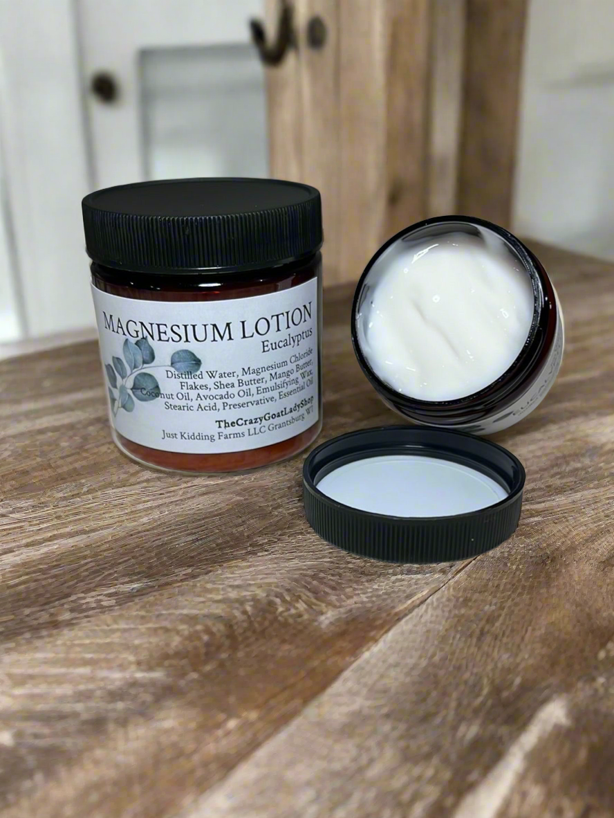 Magnesium Lotion, Eucalyptus