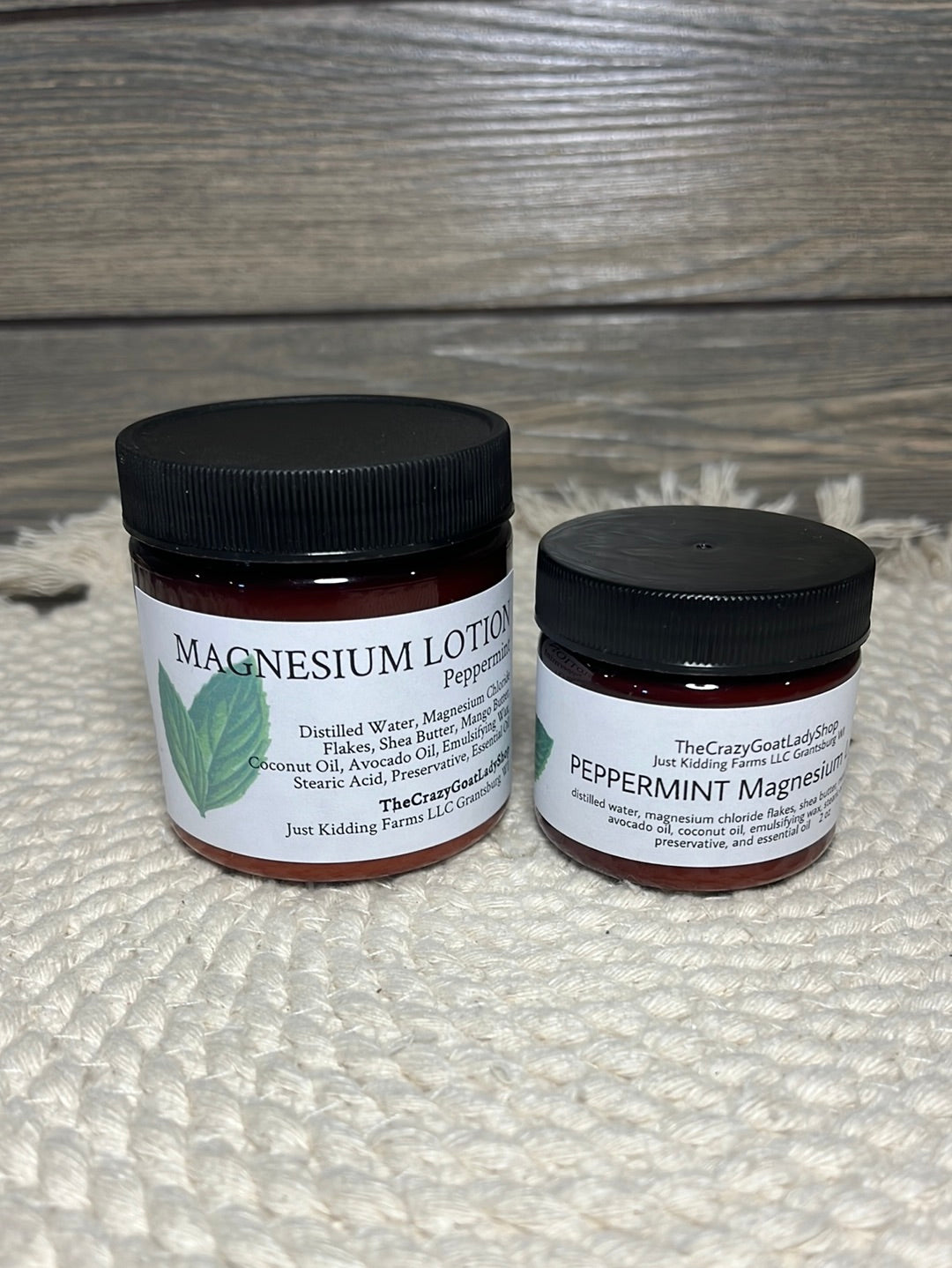 Magnesium Lotion, Peppermint