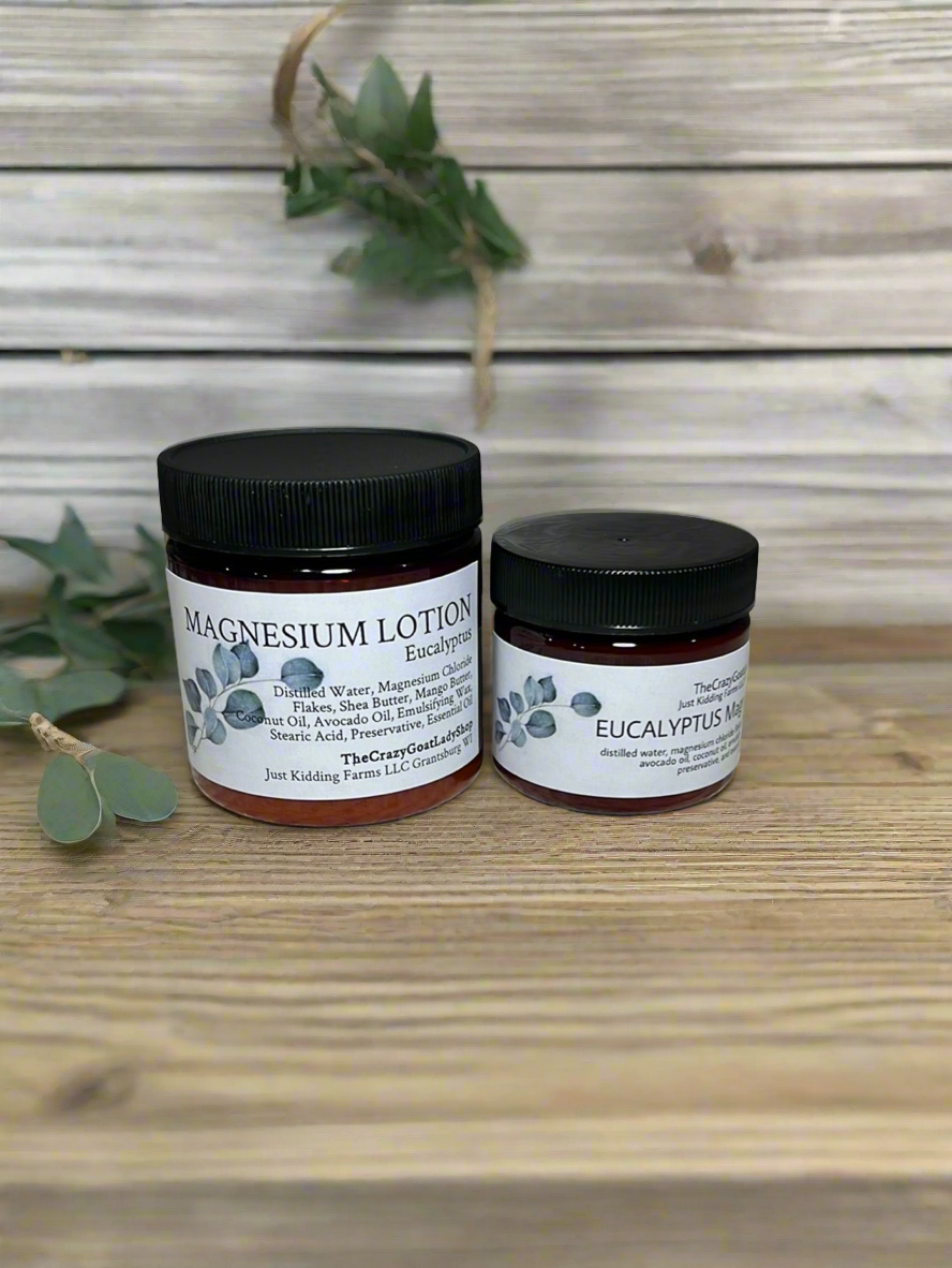 Magnesium Lotion, Eucalyptus