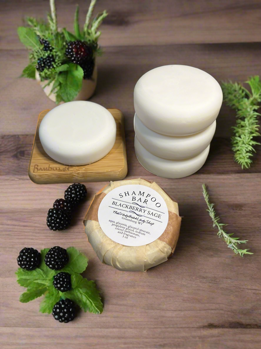 Shampoo Bar, Blackberry Sage