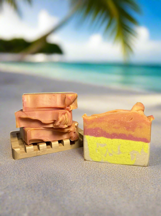 Handmade Goat Milk Soap, Tropical Infusion