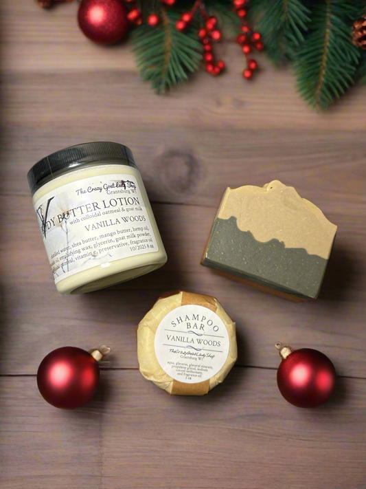 Holiday Gift Set Vanilla Woods