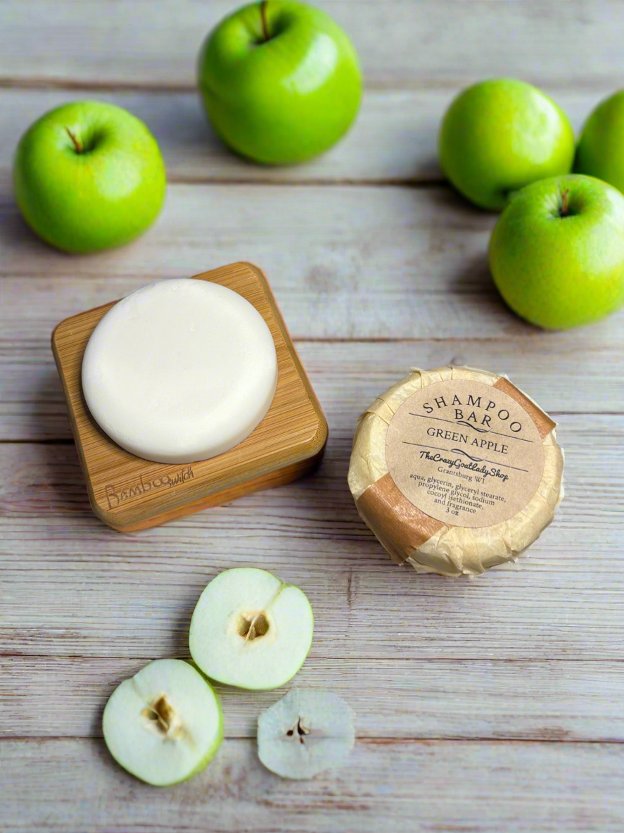 Shampoo Bar, Green Apple